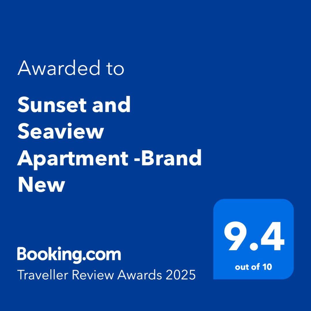 Sunset And Seaview Apartment -Brand New Mellieħa Kültér fotó